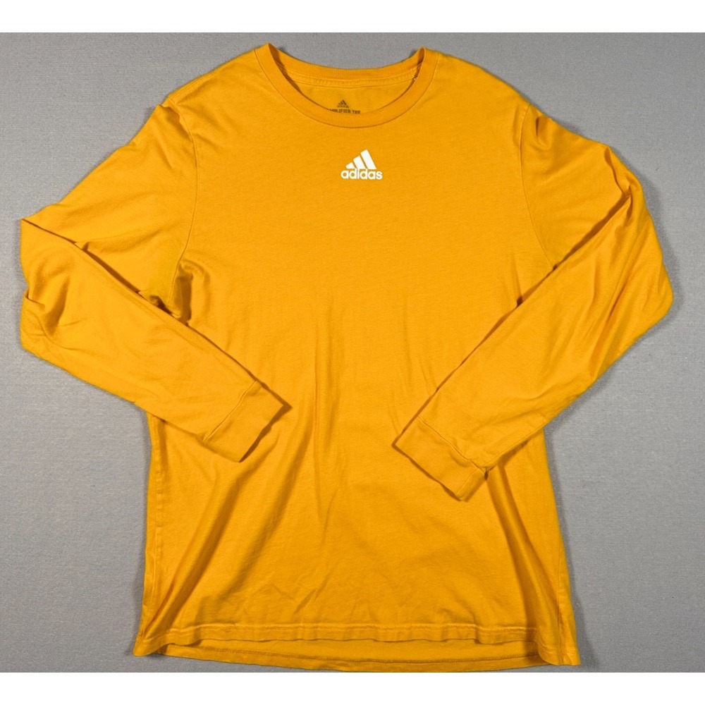 Adidas Amplifier Tee - Yellow - Long Sleeve - Size XL